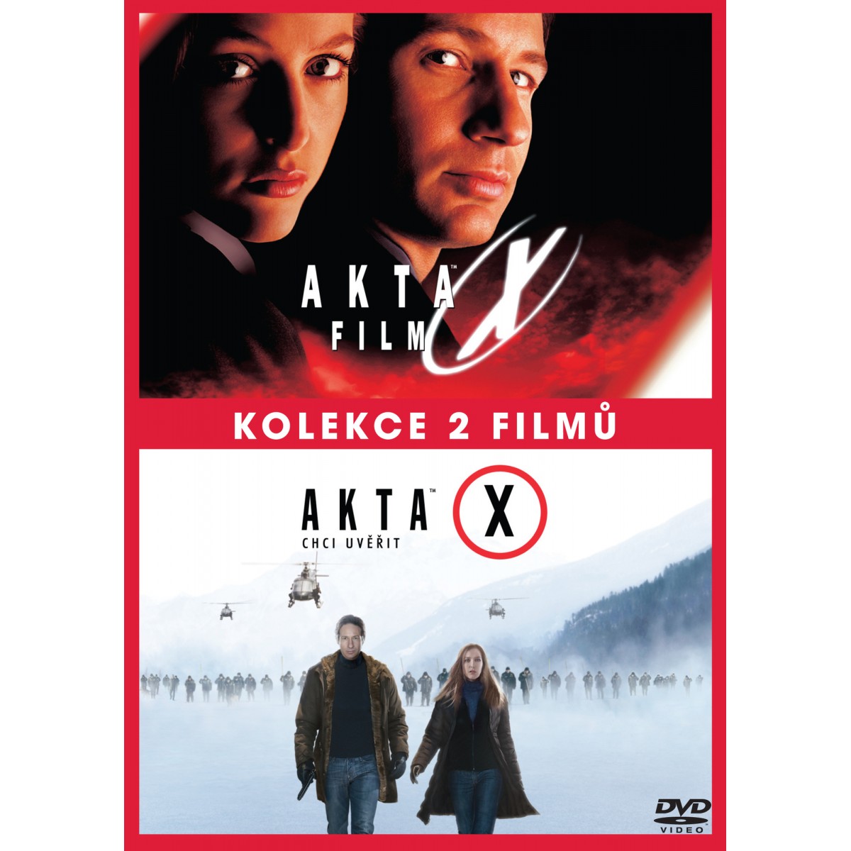 Kolekce Akta X: Akta X: Film + Akta X: Chci uvěřit Kolekce Akta X: Akta X: Film + Akta X: Chci uvěřit