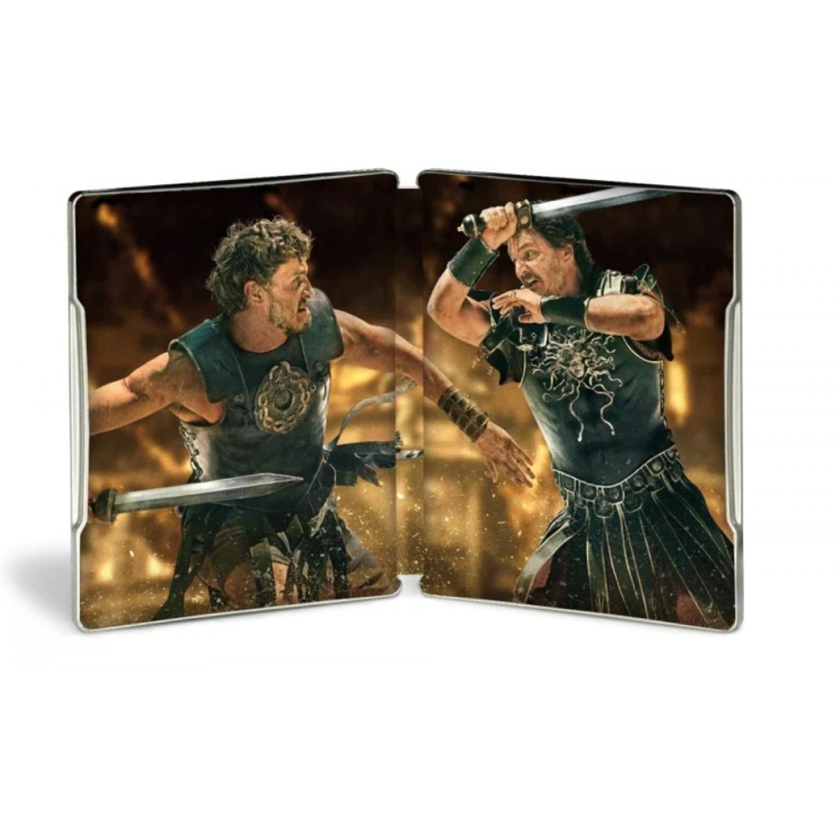 Gladiátor II (motiv zlatý / Steelbook) Gladiátor II (motiv zlatý / Steelbook)