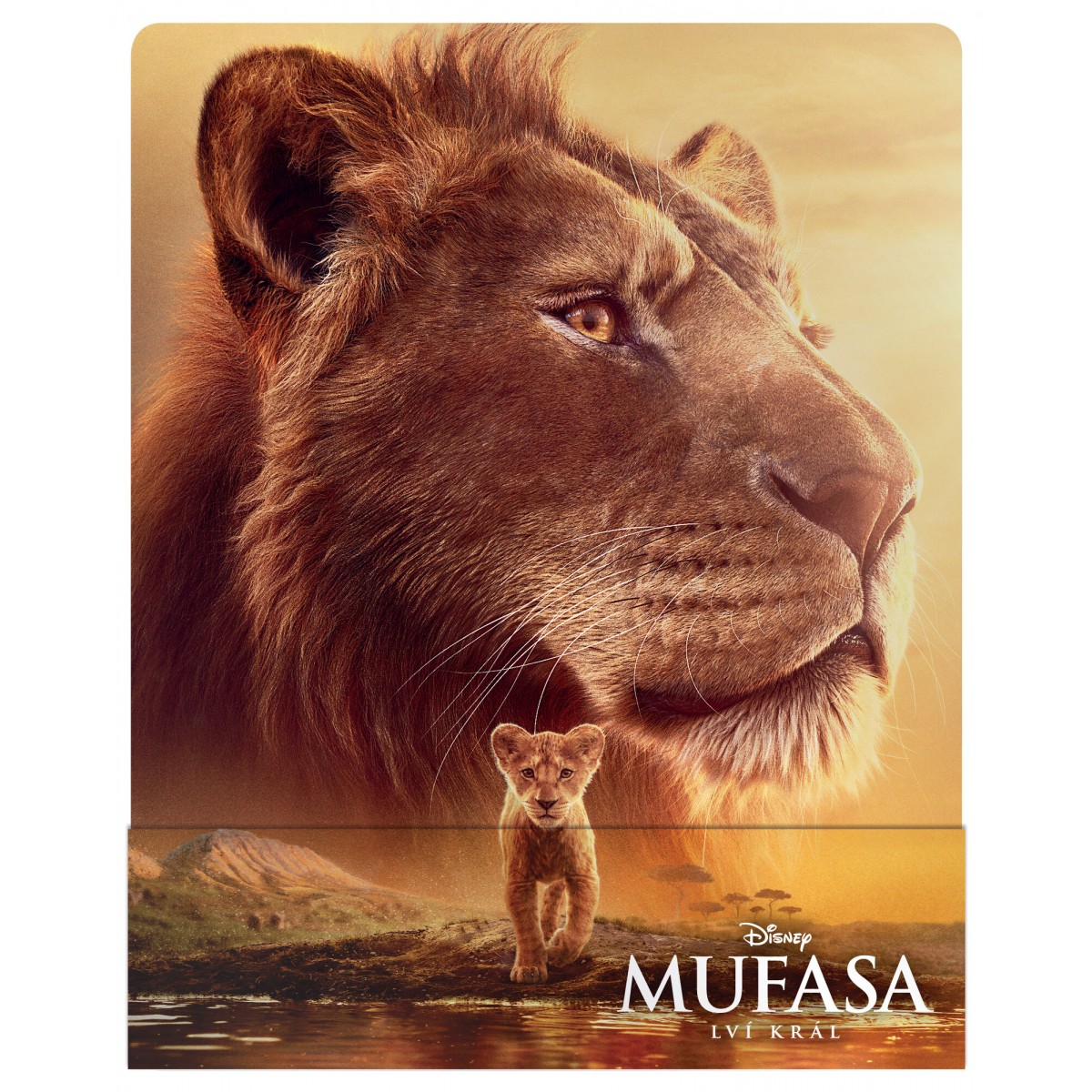 Mufasa: Lví král - Limitovaná sběratelská edice - steelbook Mufasa: Lví král - Limitovaná sběratelská edice - steelbook