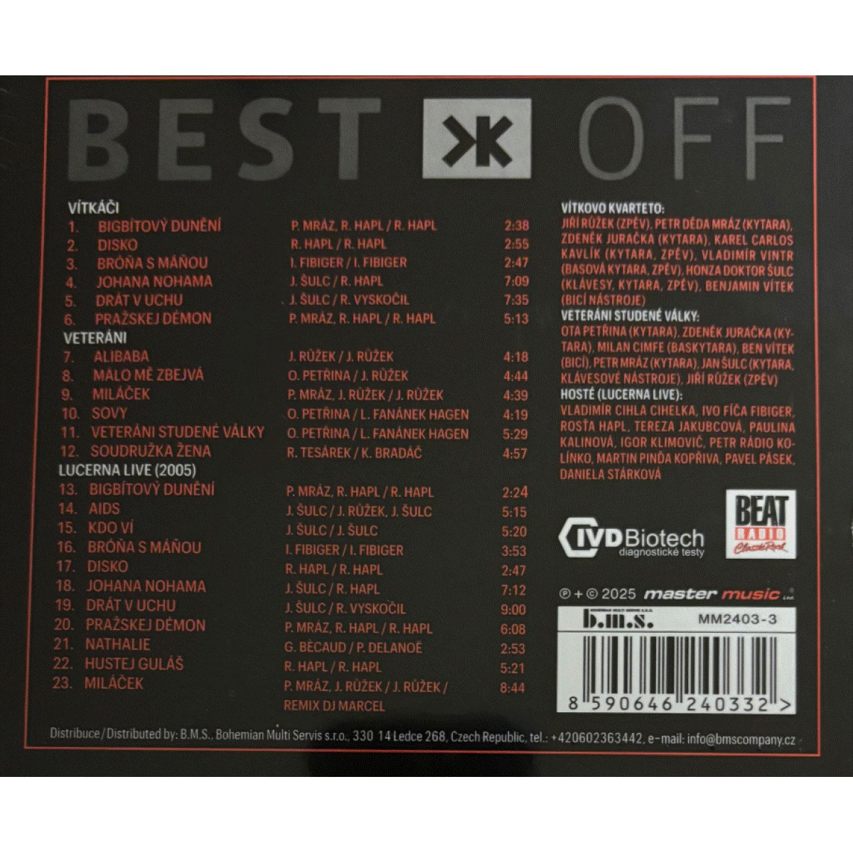 Live 1995 + remaster 2008 Live 1995 + remaster 2008