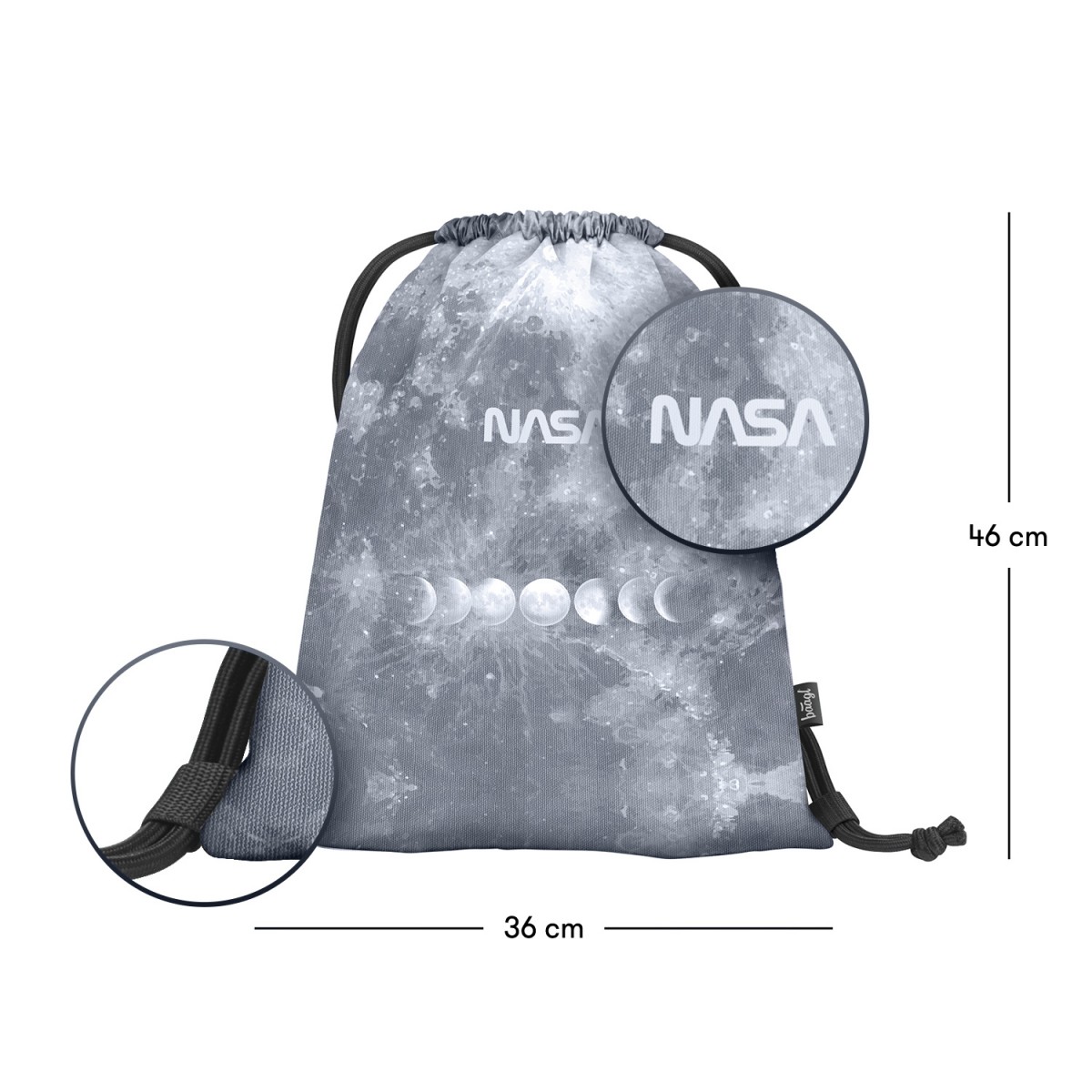 NASA - Sáček šedý
