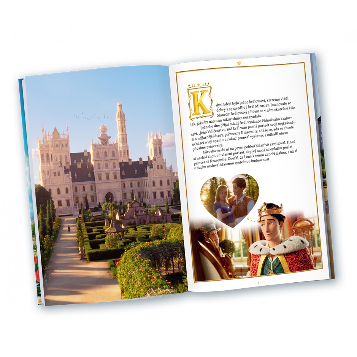 PYŠNÁ PRINCEZNA - Knížka na motivy filmové pohádky