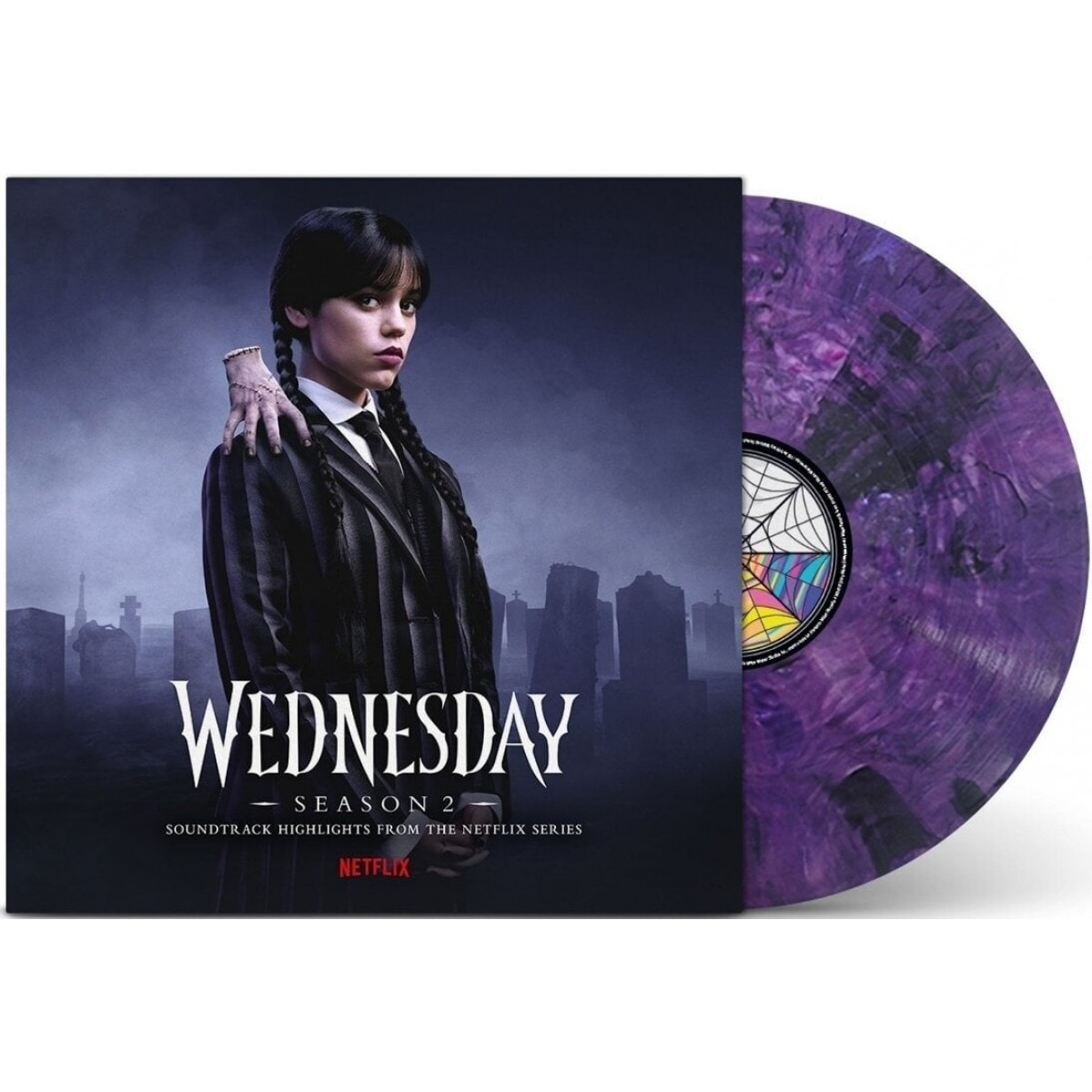 Soundtrack:Wednesday: Season 2 (Purple Smoke Coloured Vinyl)