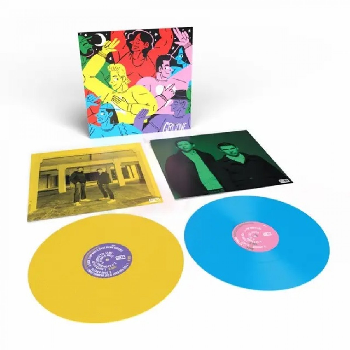 GA25 (Yellow, Blue Vinyl)