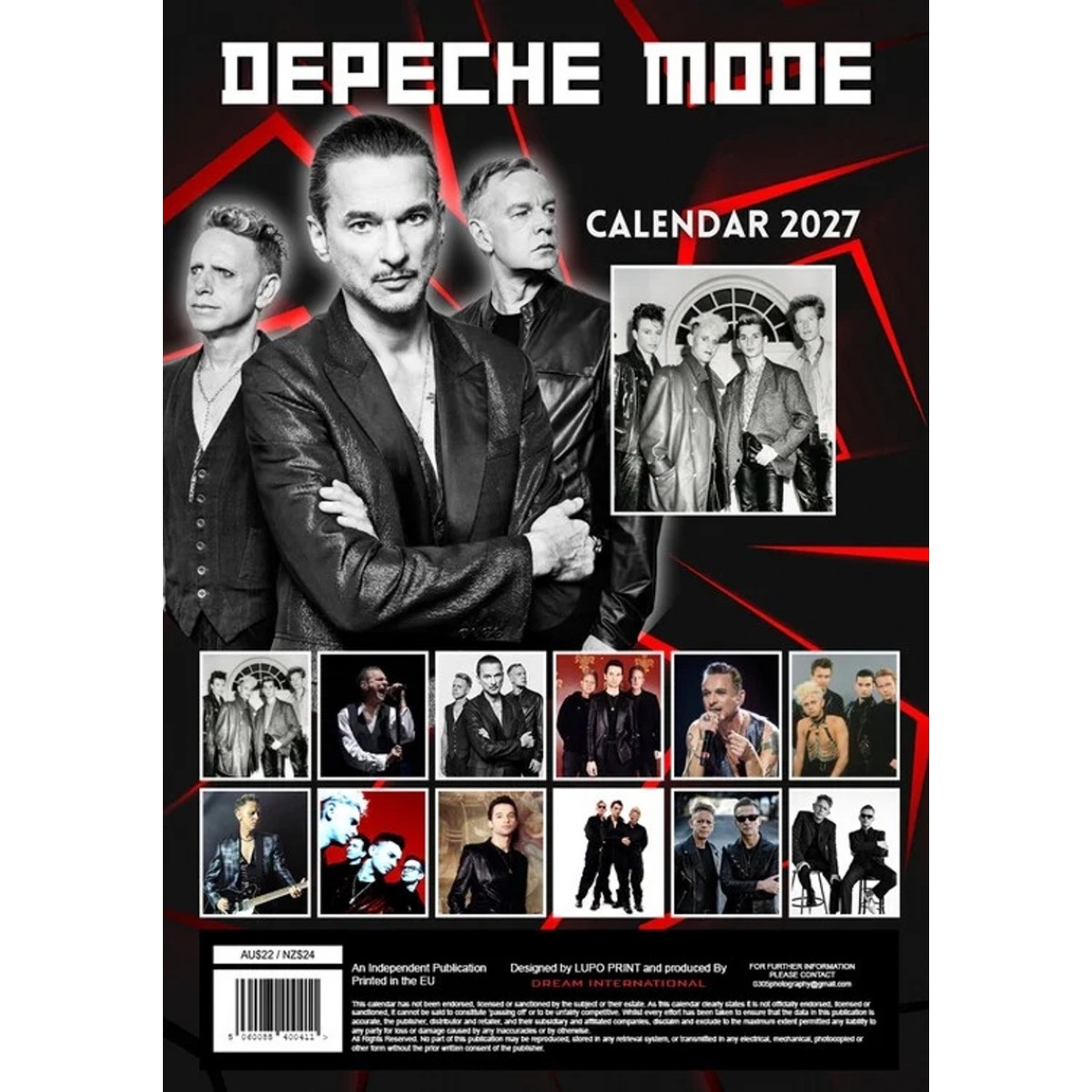 Kalendář 2027 - DEPECHE MODE