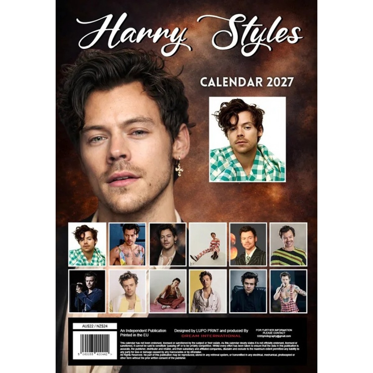 Kalendář 2027 - HARRY STYLES