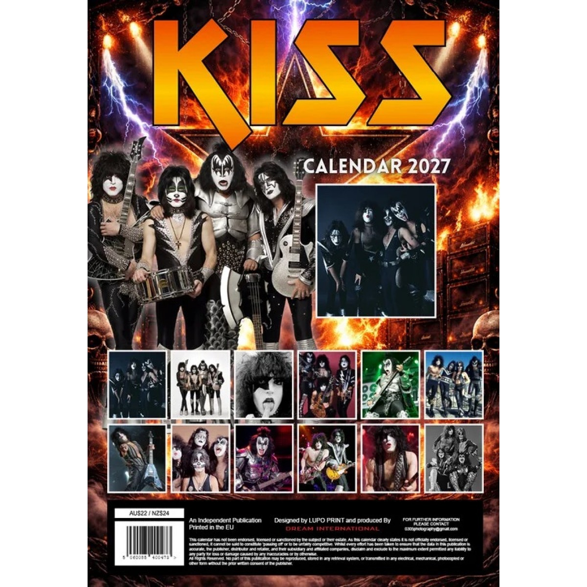 Kalendář 2027 - KISS